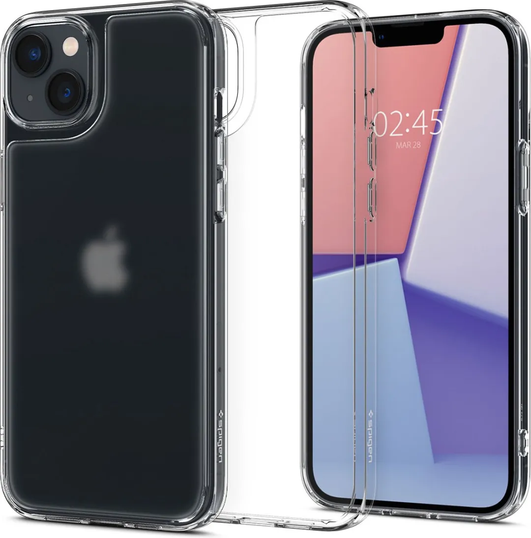 Spigen Quartz Hybrid ACS04907 Hoesje - iPhone 14 Plus - Transparant