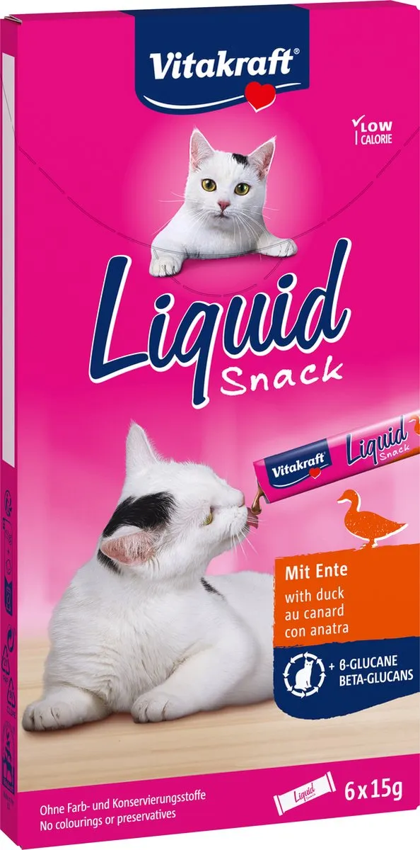 Vitakraft Liquid Snack Eend 66 Stuks
