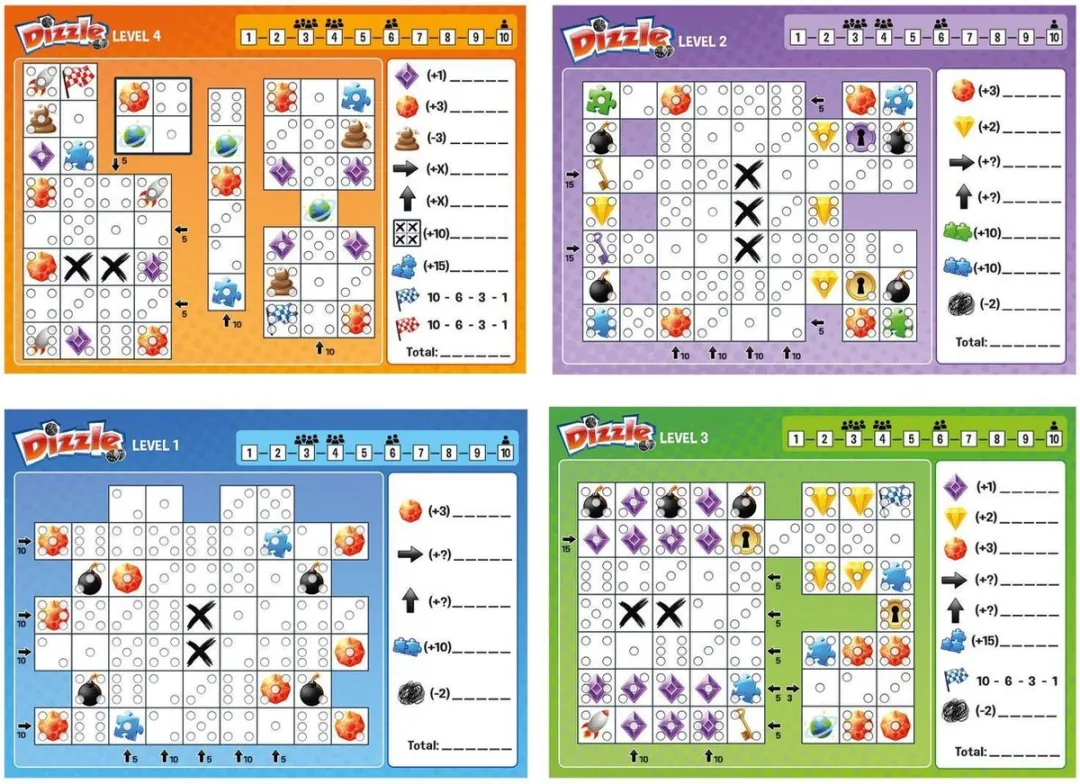 Schmidt Spiele Dizzle Bordspel - 1-4 Spelers