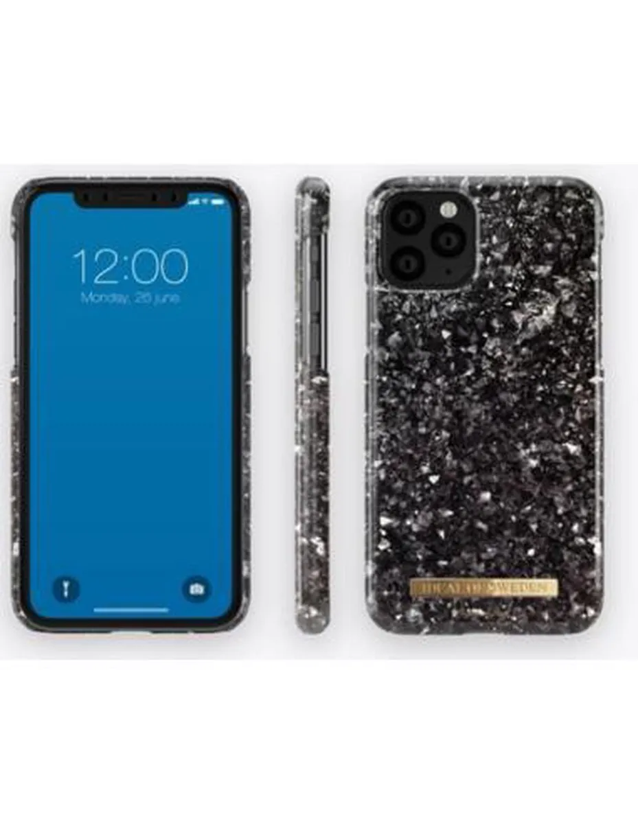 iDeal of Sweden iPhone 11 Pro Hoesje Diamond Daze - Zwart/Zilver - afbeelding 3 van 6