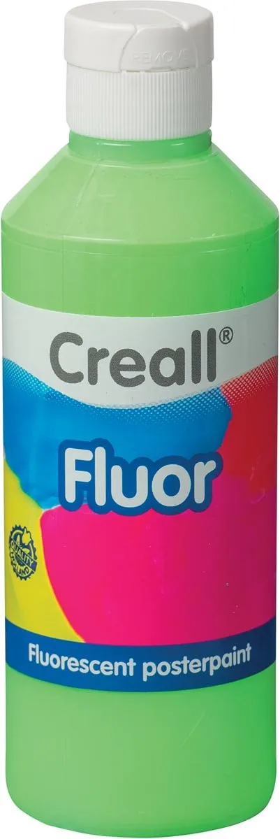 Creall Fluor Groen Plakkaatverf 250ml