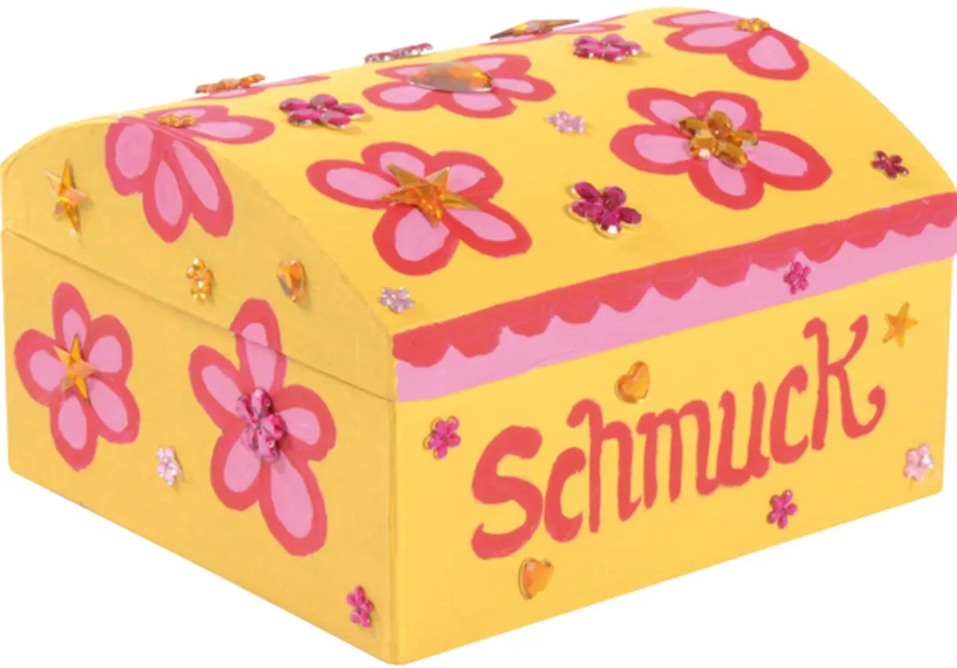 Eduplay Kartonnen Schatkist Knutselset - 30 Stuks Multicolor