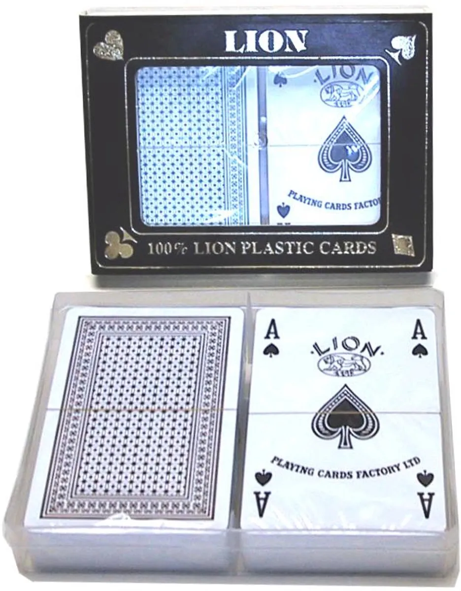 Lion 100% Plastic Bridge Jumbo Index Duopak