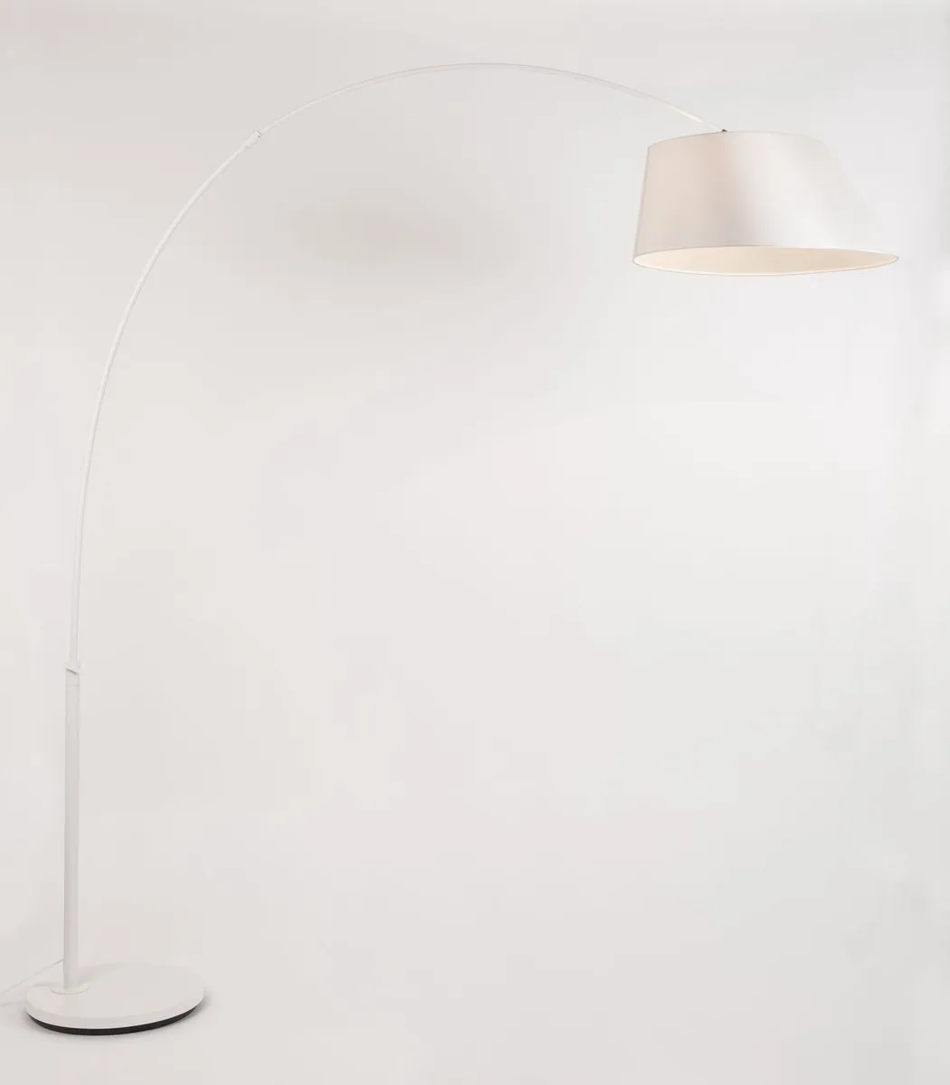 Zuiver Arc Vloerlamp Wit - 60cm