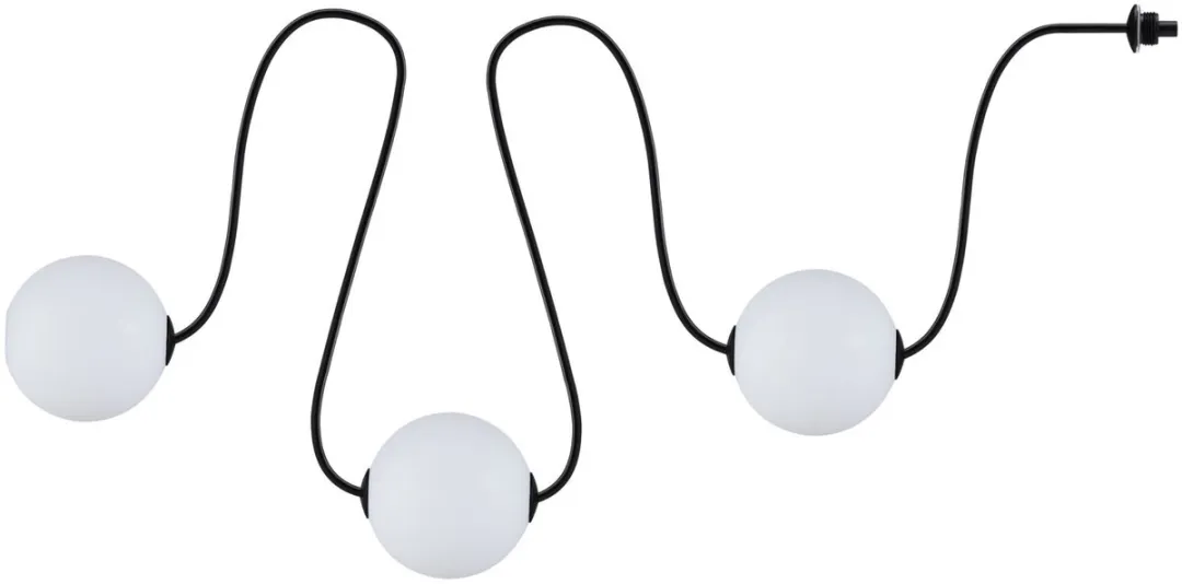 Paulmann Plug & Shine Naima LED-lichtketting Uitbreidingsset 3 Stuks - 12.5cm - Multicolor