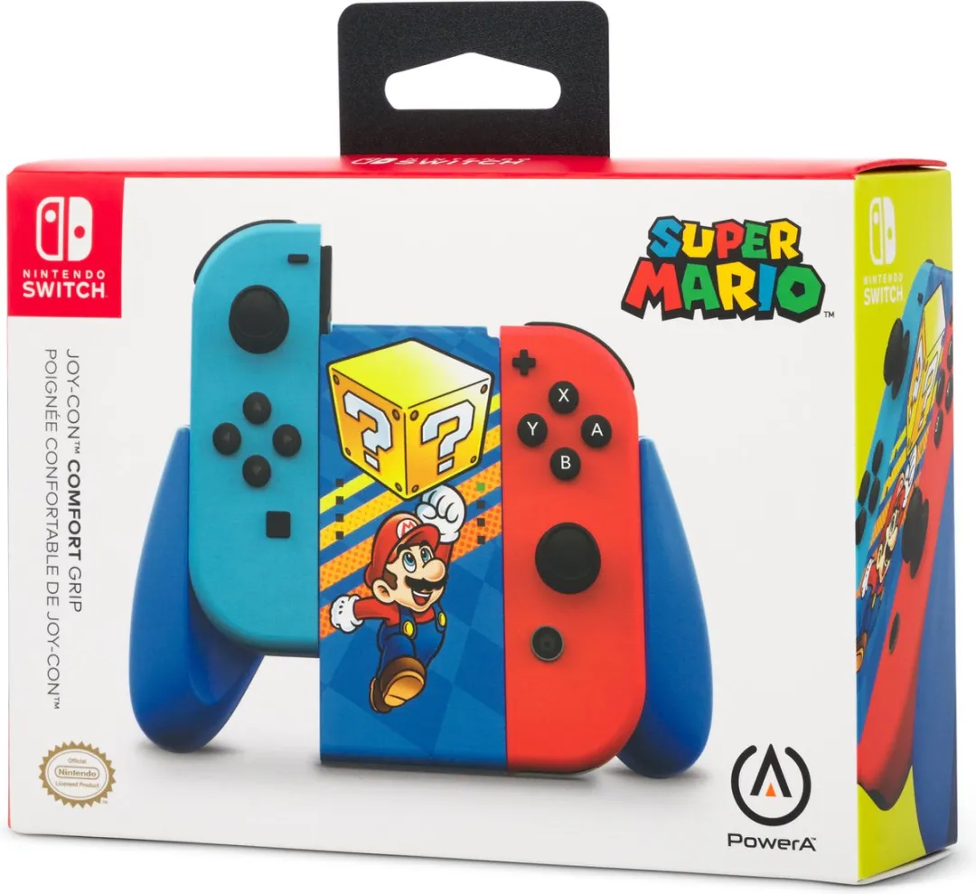POWERA Joy-Con Comfort Grip NSAC0134-01 - Mario Mystery Block