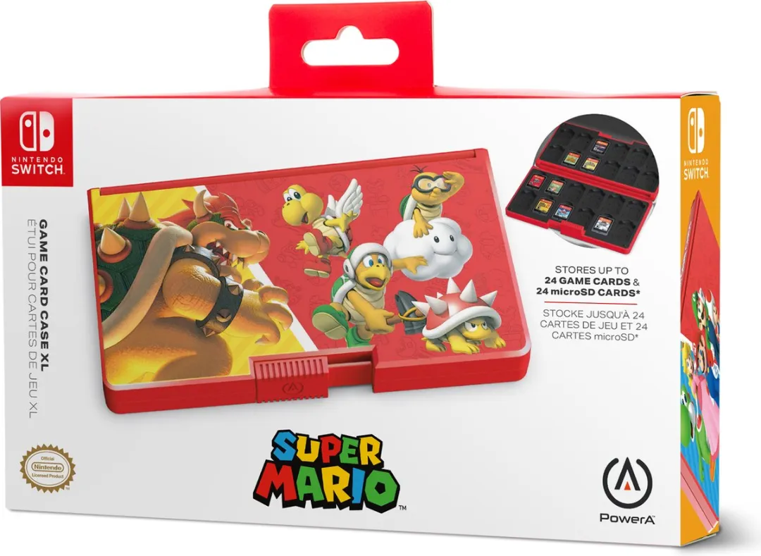 PowerA Game Card Case XL 24 Slots - Meerkleurig