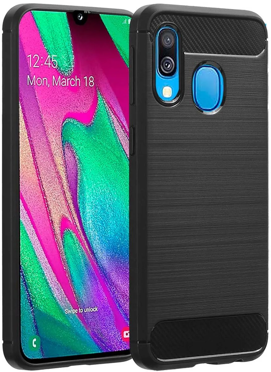 Imoshion Hoesje Samsung Galaxy A40 - Zwart