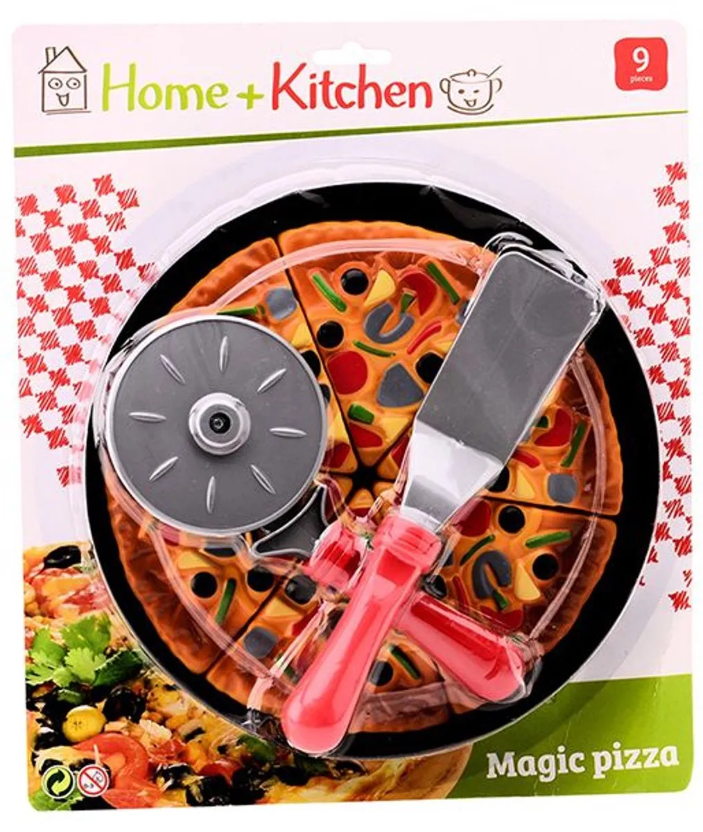 Johntoy Magische Pizza - Multicolor - 3-delig