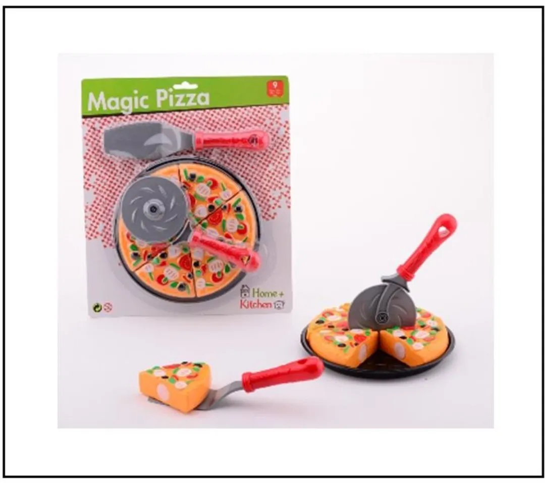 Johntoy Magische Pizza - Multicolor - 3-delig