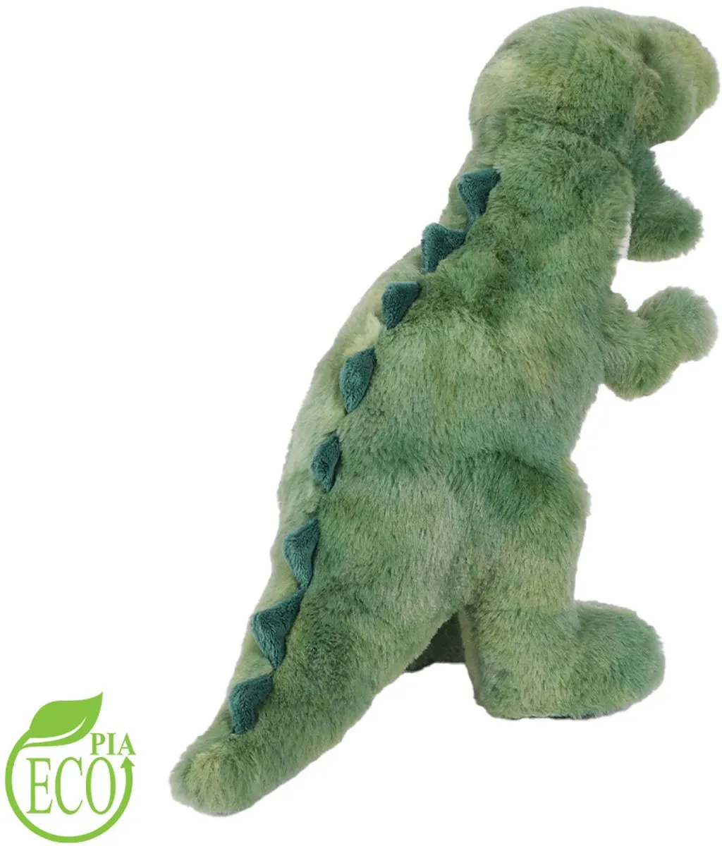 PIA Soft Toys Pluche Dino T-Rex Knuffel 32cm - Groen