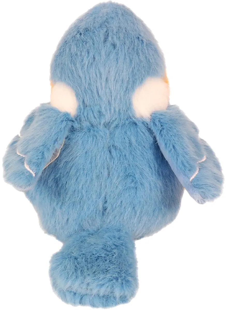 PIA Soft Toys IJsvogel Pluche 11,5cm - Blauw/Geel