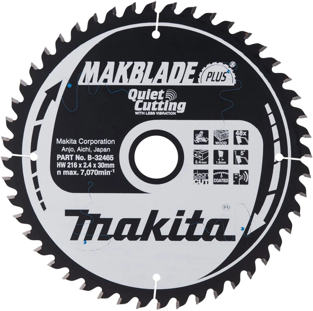 Makita MAKBLADE+ zaagblad 216x30x48Z - B-32465