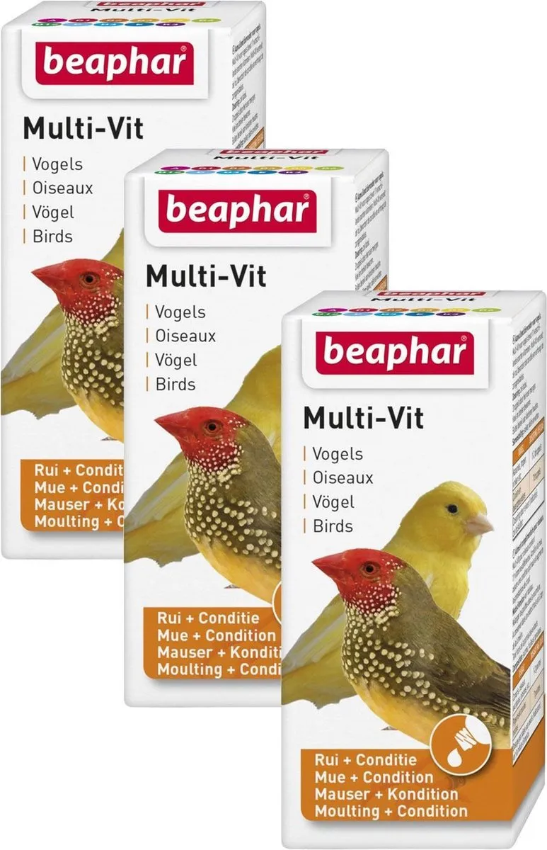 Beaphar Multi-Vitamine Vogels 60ml