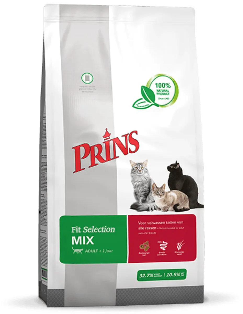 Prins Fit Selection Cat Mix Kattenvoer 10kg
