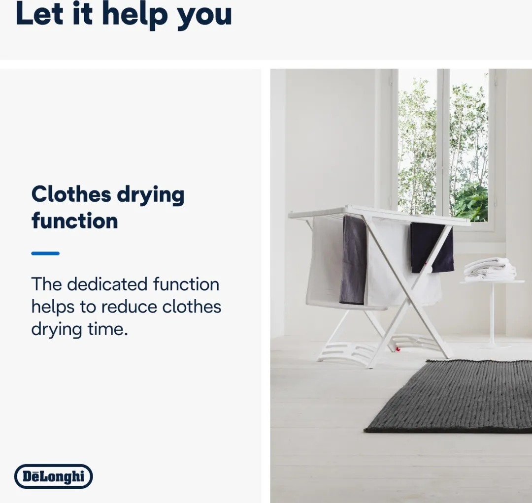 De'Longhi Tasciugo AriaDry Multi DEXD214RF - Luchtontvochtiger - Wit