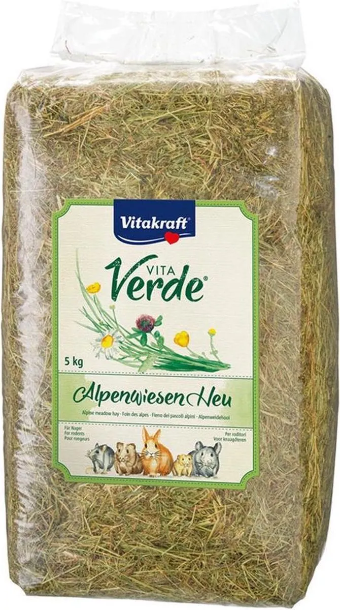 Vitakraft Vita Verde Alpenweidehooi 5 kg