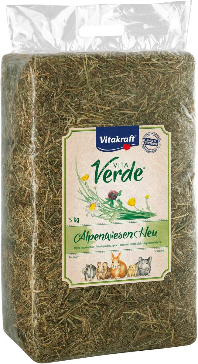 Vitakraft Vita Verde Alpenweidehooi 5 kg - afbeelding 6 van 6