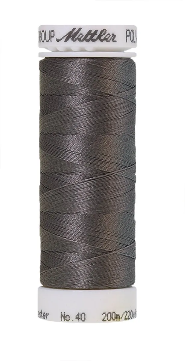 Amann Mettler Polysheen Borduurgaren Grijs 200m