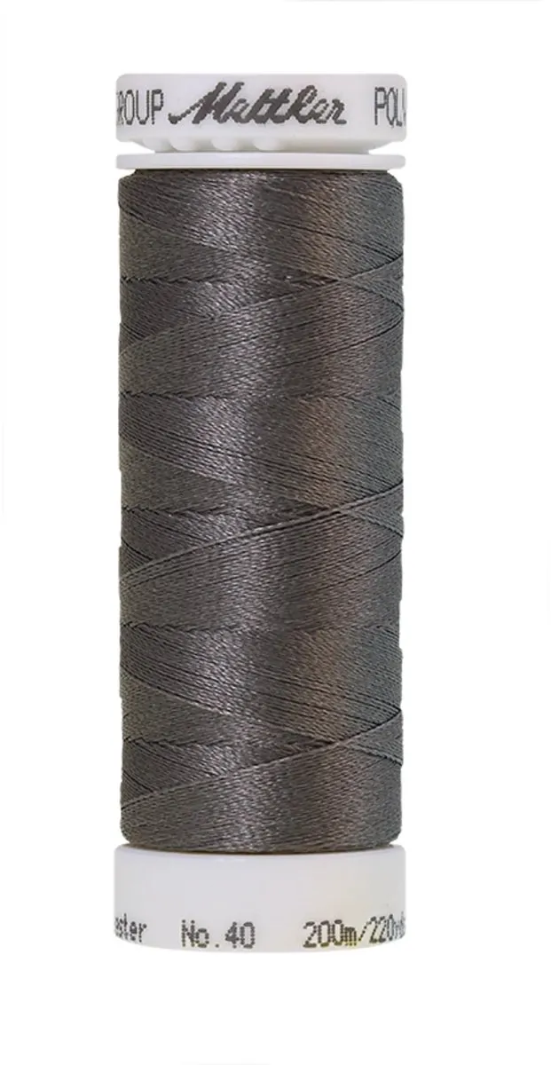 Amann Mettler Polysheen Borduurgaren Grijs 200m