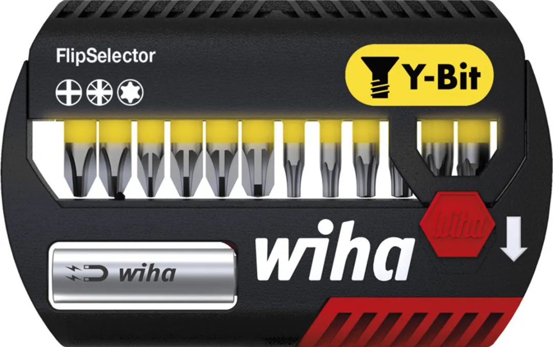 Wiha Bitset FlipSelector Y-bit 25mm - 4-delig - PH/PZ/TORX