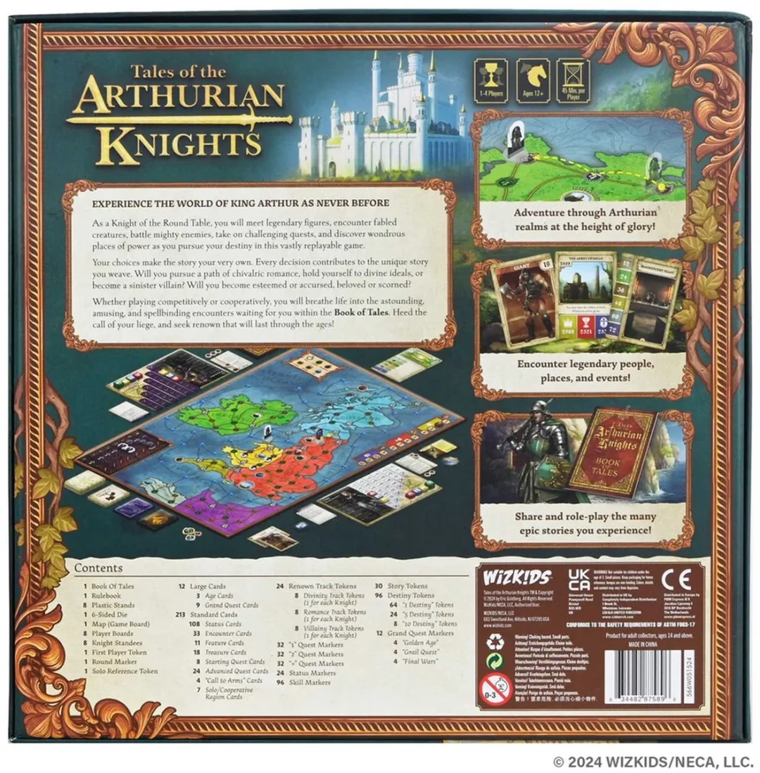 Wizkids Tales of the Arthurian Knights Bordspel WZK87589