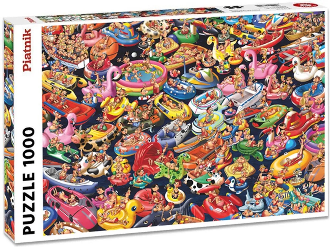 Piatnik Floating Around Puzzel 1000 Stuks - 1000 Puzzeldelen - Multicolor