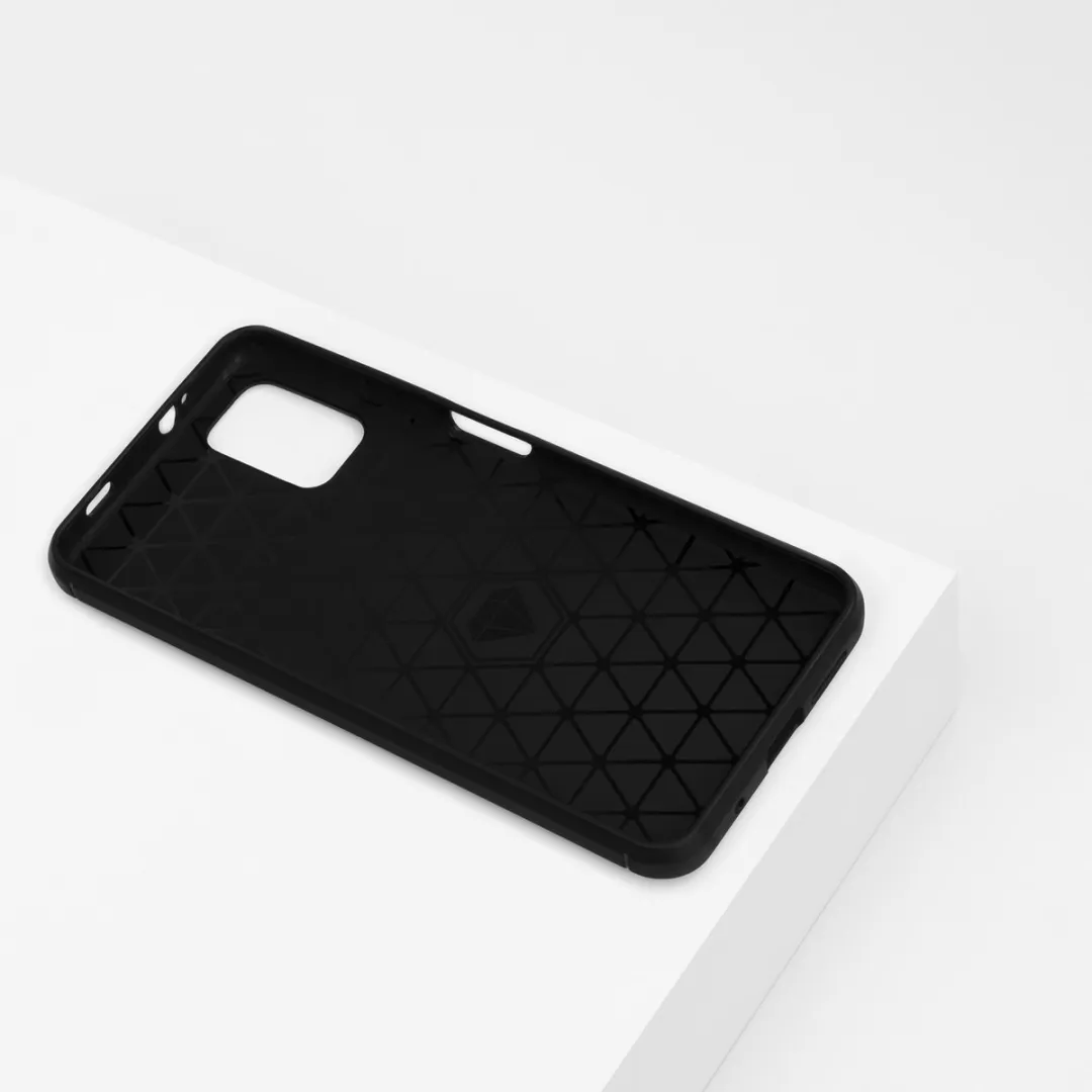 BMAX Carbon Soft Case Xiaomi Poco M3 Pro 5G - Zwart