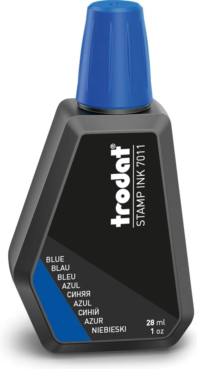 Trodat 7011 Navul Stempelinkt - 28ml Blauw