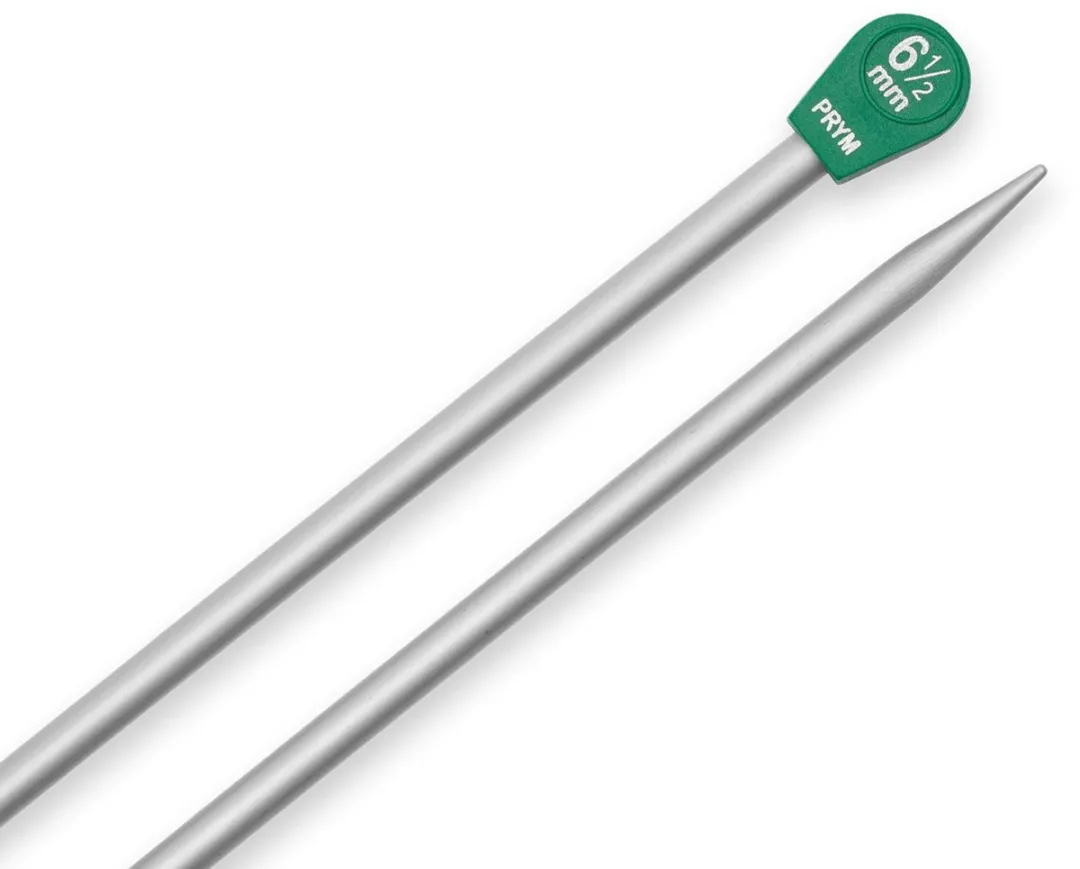 Prym Breinaalden ALU 40cm 6,50mm - Grijs