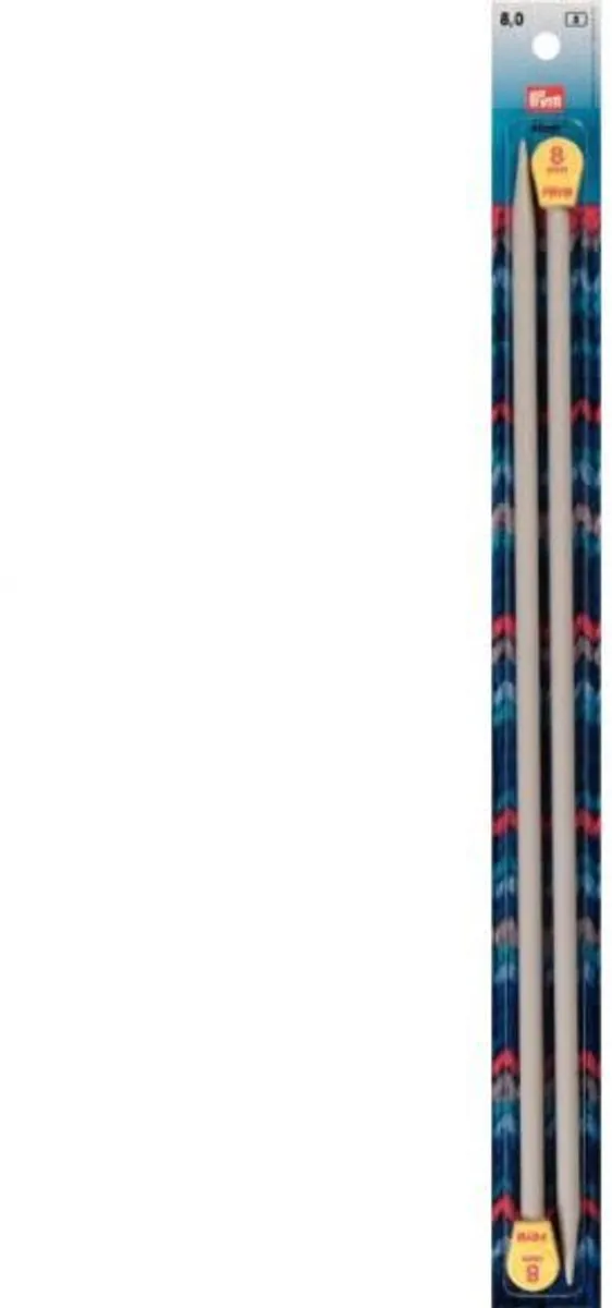 Prym Breinaalden ALU 40cm 6,50mm - Grijs