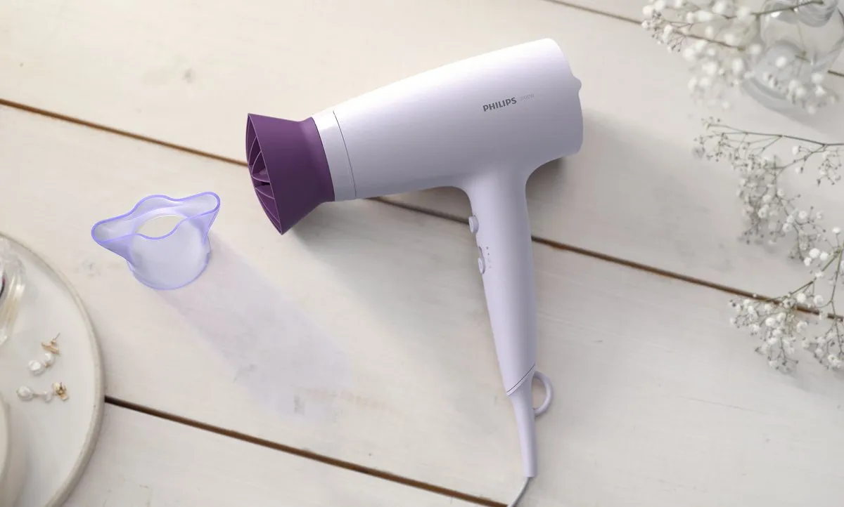 Philips 3000 Series BHD341/10 Haardroger - Lila