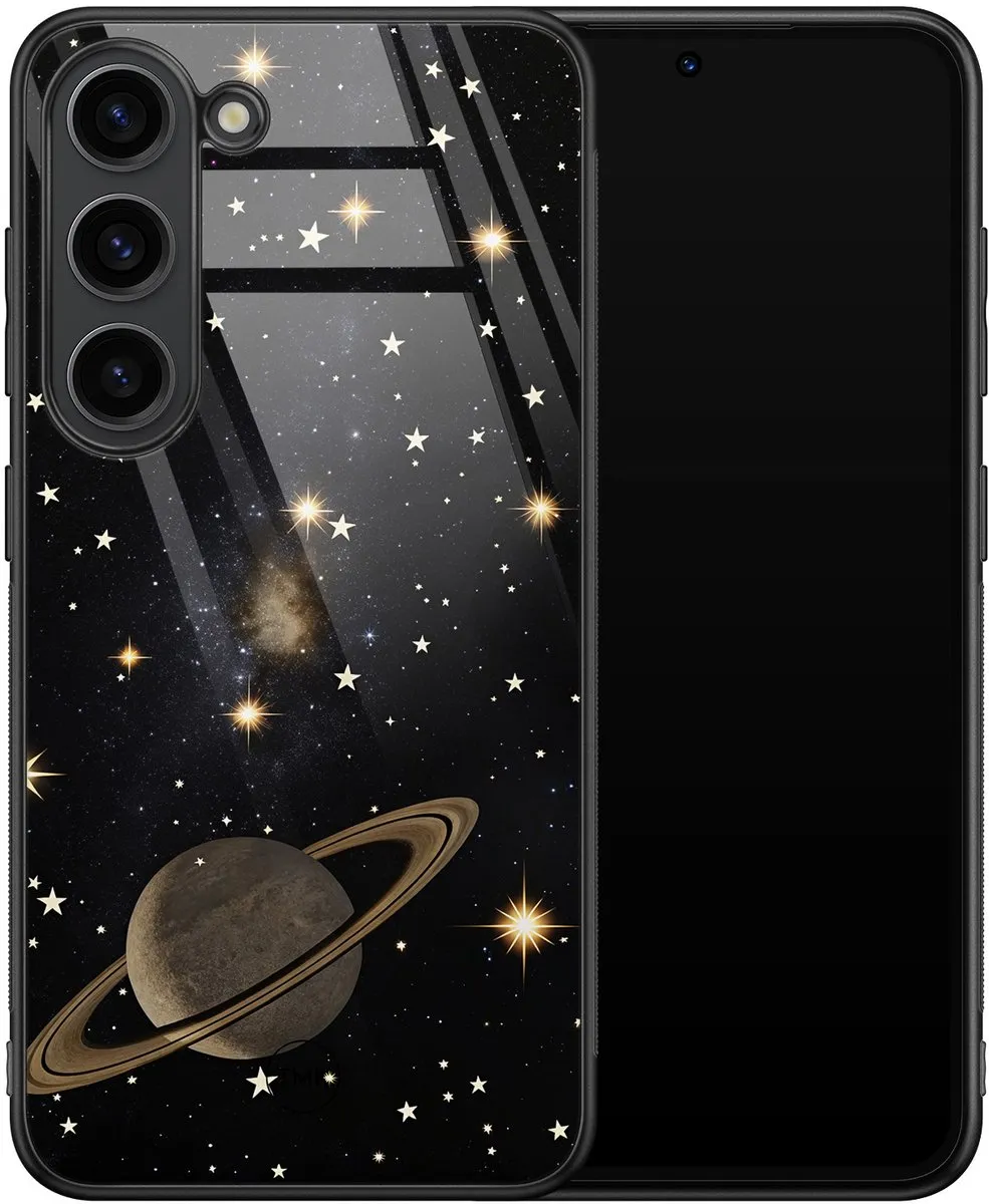 Casevibes Hoesje Samsung Galaxy S23 Space - Zwart