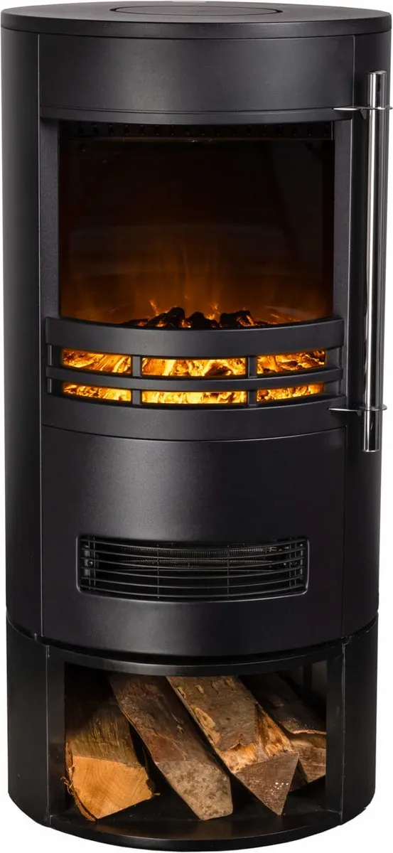 Eurom Orsa Elektrische Sfeerhaard 2000W - Zwart
