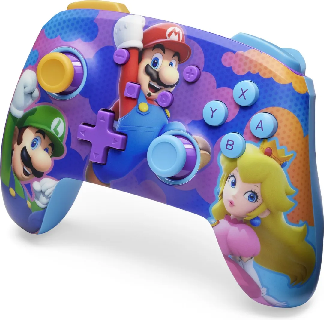 PowerA Color Splash Heroes Draadloze Controller NSGP0287-01 - 900mAh