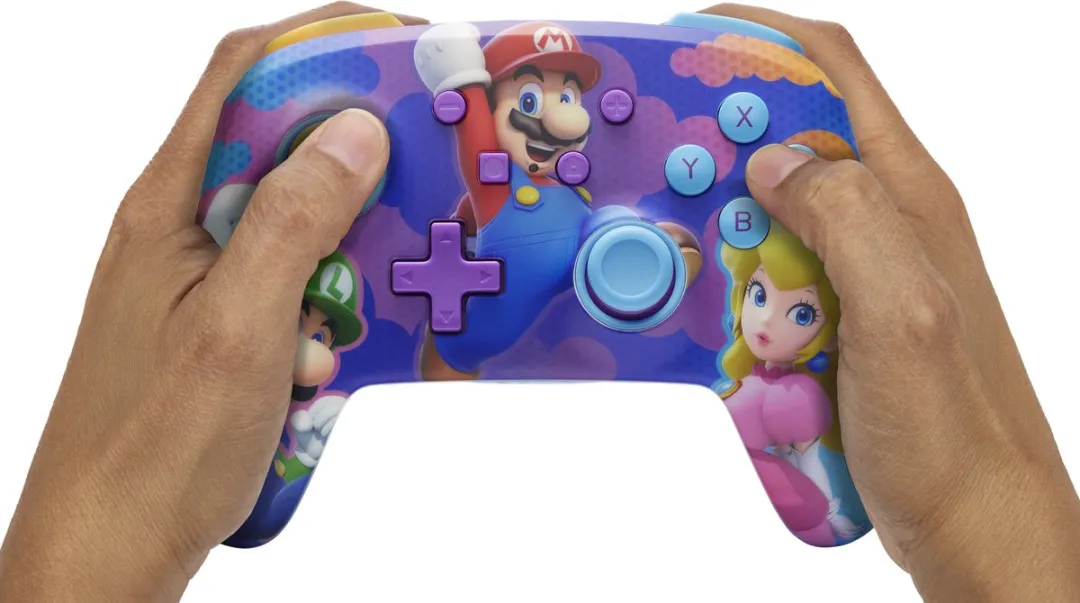 PowerA Color Splash Heroes Draadloze Controller NSGP0287-01 - 900mAh - afbeelding 6 van 6