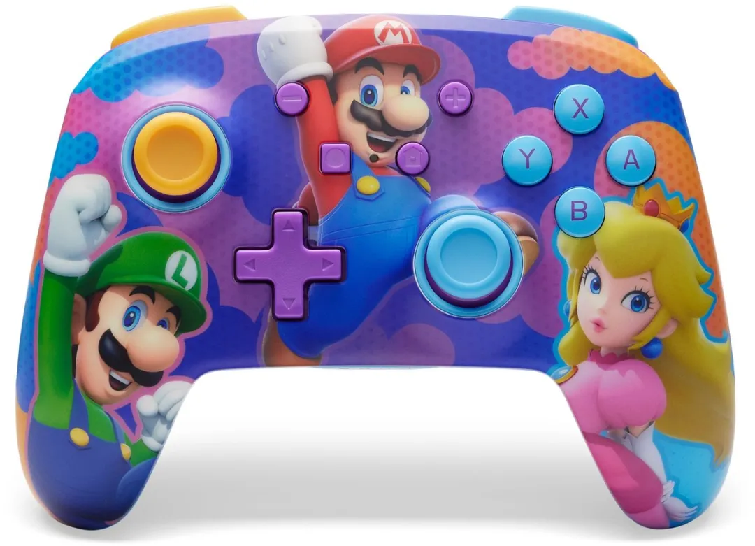 PowerA Color Splash Heroes Draadloze Controller NSGP0287-01 - 900mAh