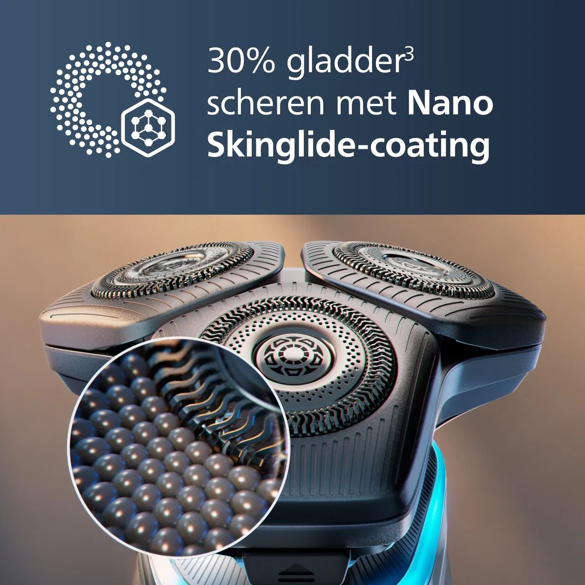 Philips Shaver 9000 Series S9974/35 Elektrisch Scheerapparaat - 3 Mesjes - Zilver
