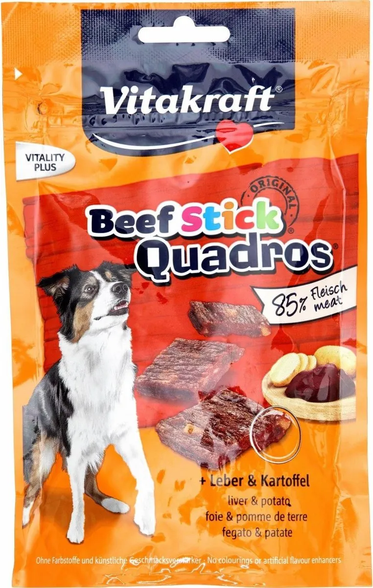 Vitakraft Beef Stick Quadros - 70g - Hond