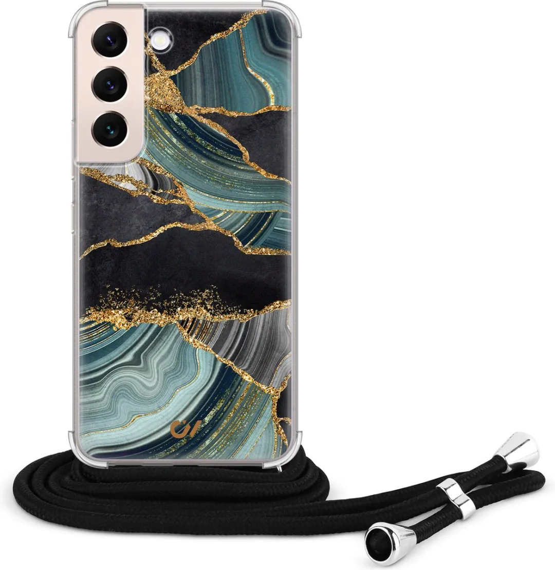 Casevibes Telefoonhoesje S22 C/S22/UV/017 - Groen