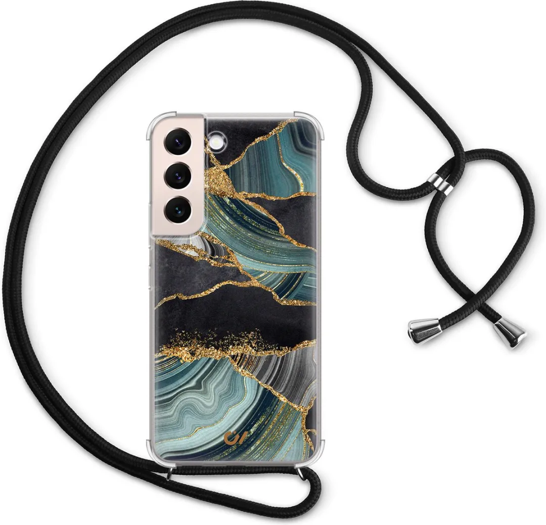 Casevibes Telefoonhoesje S22 C/S22/UV/017 - Groen
