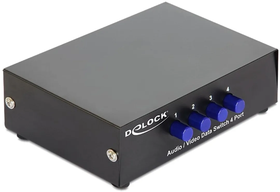 Delock A/V Switch 4x1