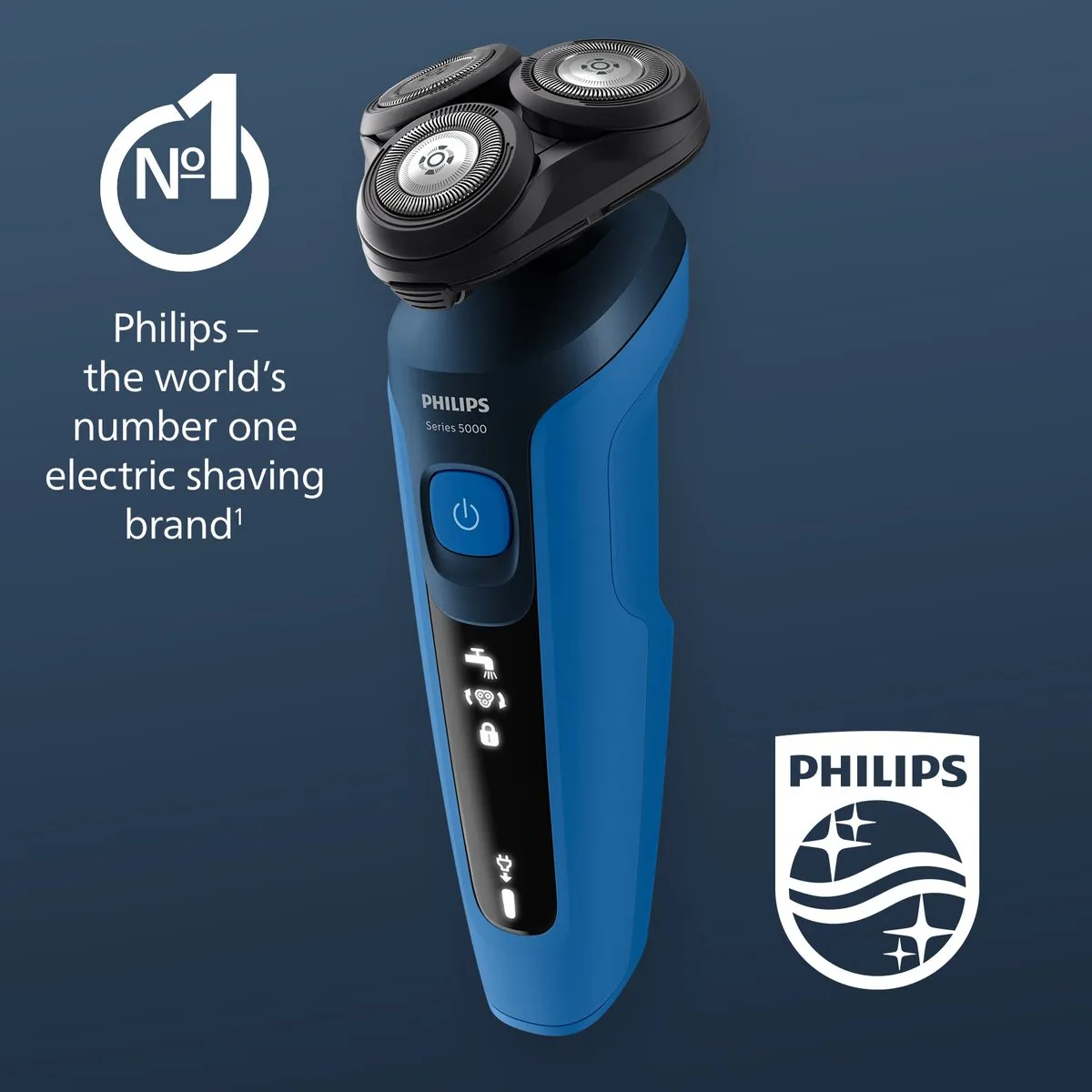 Philips Shaver 5000 Series S5466/17 Elektrisch Scheerapparaat - Blauw