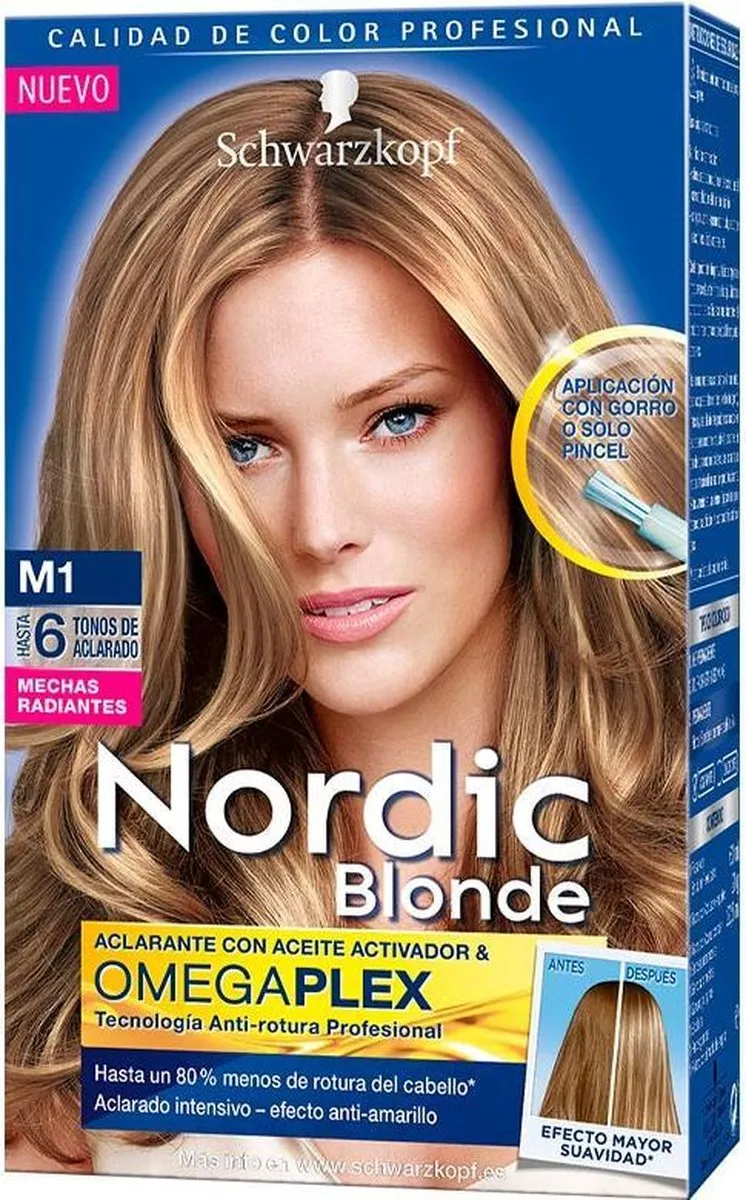 Schwarzkopf Nordic Blonde M1 Permanente Kleur - Blond