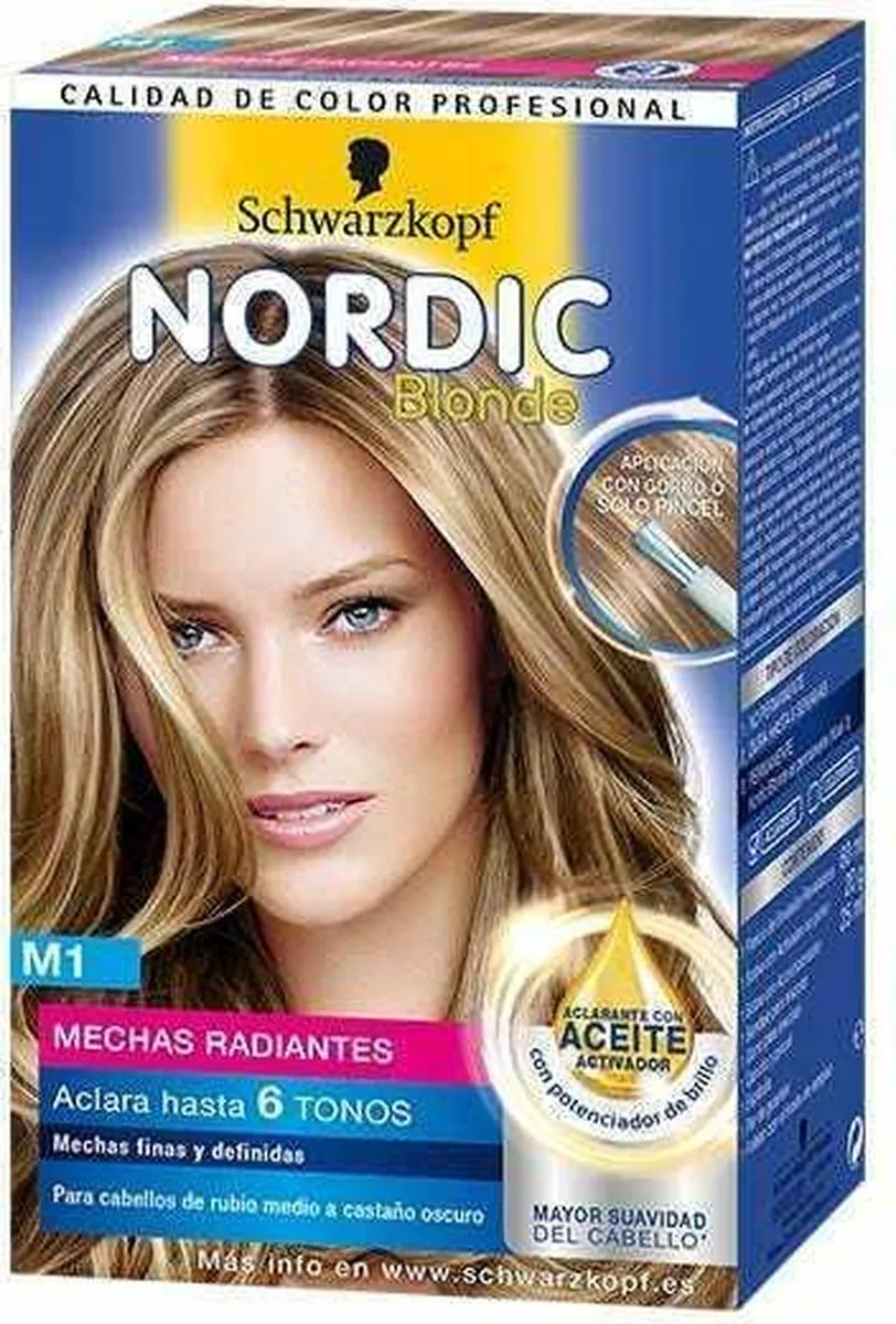 Schwarzkopf Nordic Blonde M1 Permanente Kleur - Blond