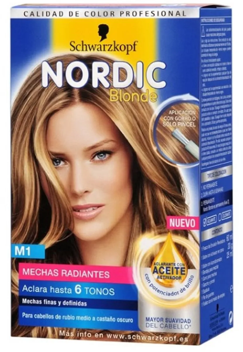 Schwarzkopf Nordic Blonde M1 Permanente Kleur - Blond