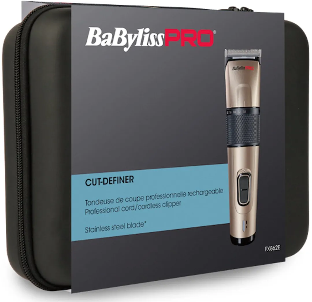 BaBylissPRO Cut-Definer FX682E Tondeuse - 8 Opzetkammen