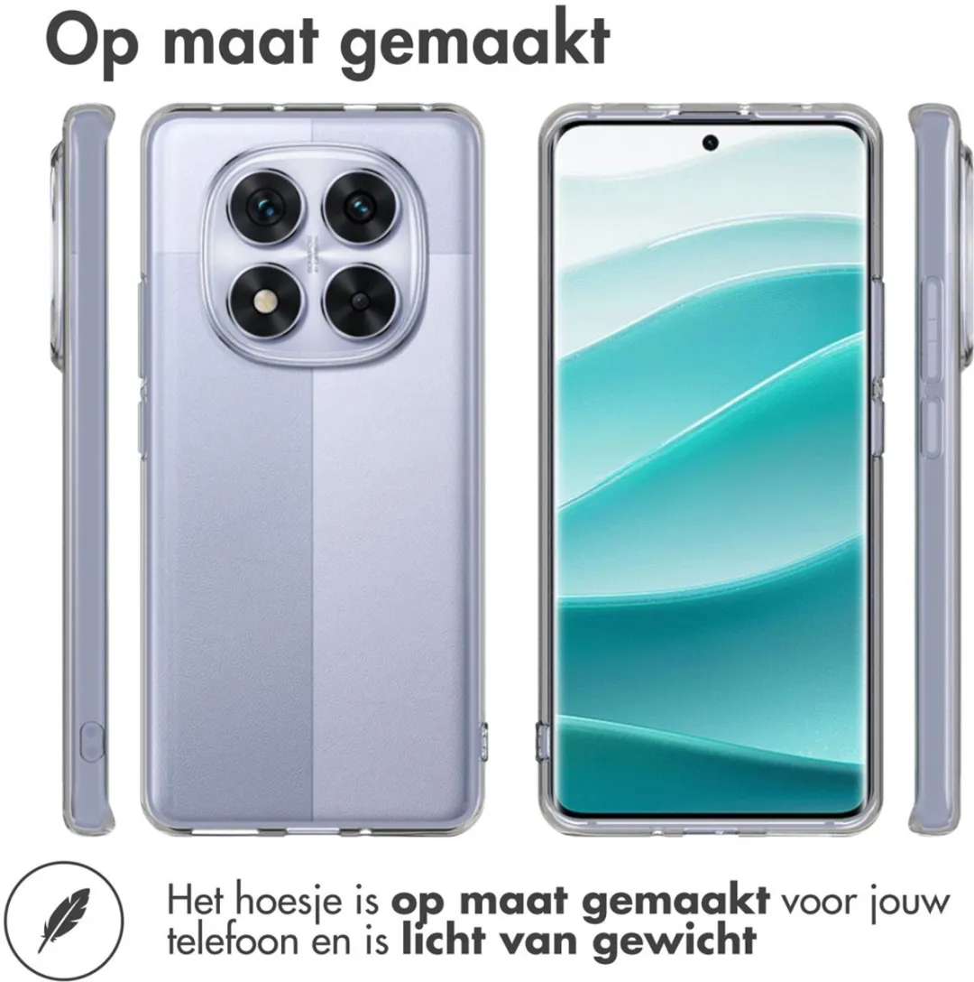 Accezz Hoesje Xiaomi Redmi Note 14 Pro - Transparant