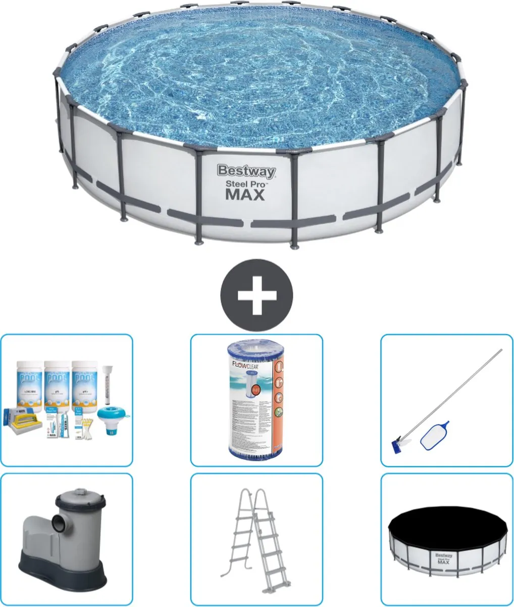 Bestway Steel Pro MAX Zwembad 549x122cm