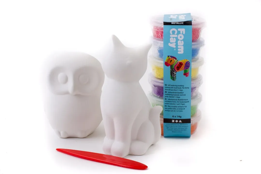 Creativ Company Poes Uiltje Foam Clay Knutselpakket